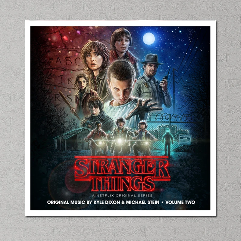 

stranger things 2 Canvas Poster Painting Photo Your Name Posters Paintings on The Wall Wall Pictures for Living Room Plakat 02