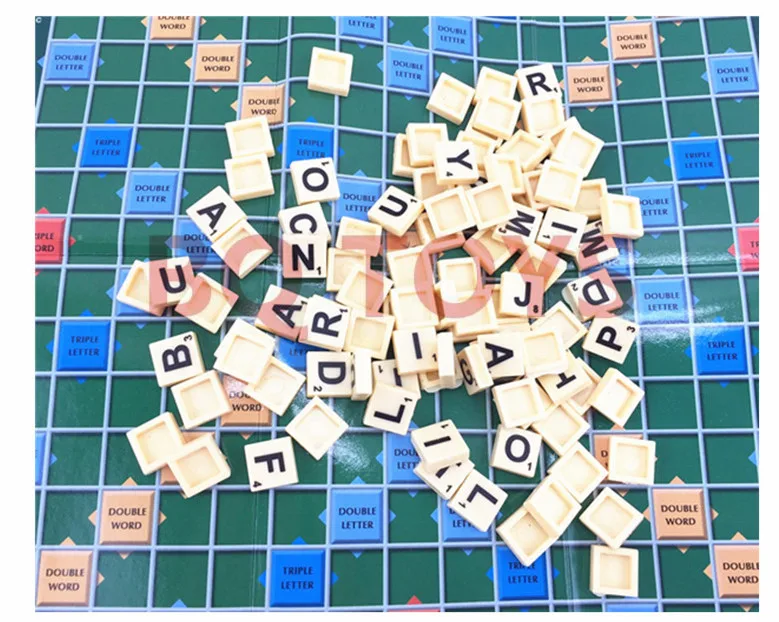 Игра scrabble утолщенная шахматная доска русская игра scrabble на русском/французском/арабском/английском шахматы игрушки для детей