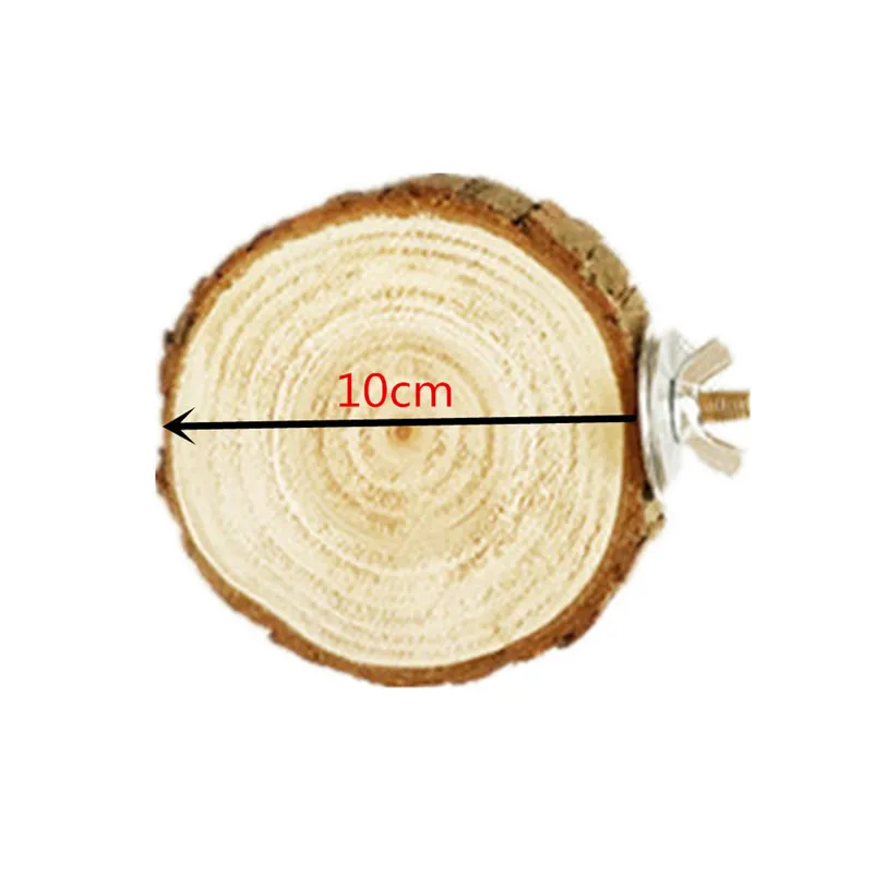 Small Pet Jump Wood Platform Play Toy Mouse Hanging Cage Bird Parrot Chew Toy Seesaw Swing Gerbil Rat Bird Accessories 40DC28 (5)