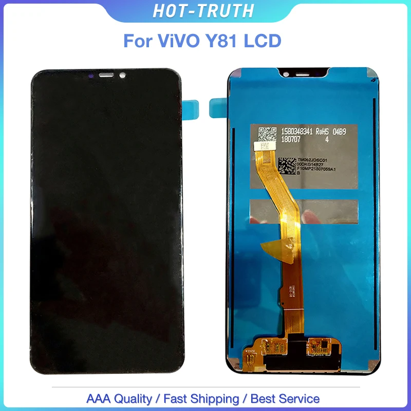 

6.22" LCD For BBK Vivo Y81 LCD Display Touch Screen Digitizer Assembly Replacement Part Free Shipping