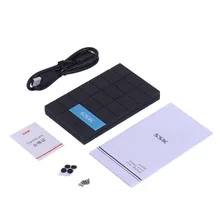 USB 3.0 HDD Enclosure Box 2.5 Inch SATA HDD CASE Serial Port Hard Drive External Hard Disk Shell with Retail Package SSK