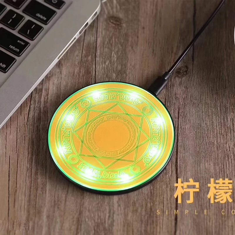 XIN MUM комиксов Магия массив Беспроводной Зарядное устройство 10 Вт Magic Circle Qi