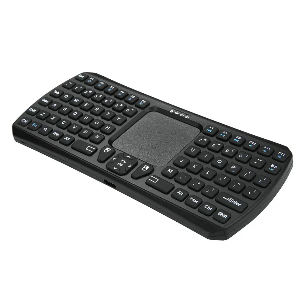 

New Ergonomic Design Mini Portable Wireless 10m Remote Bluetooth Keyboard with Multi-Touch Pad Mouse for Windows Android iMac