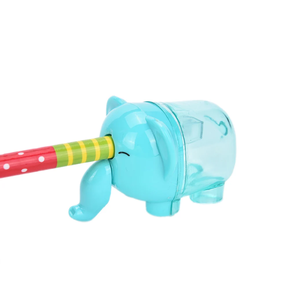 1 шт. детская Kawaii elephant ручная точилка для карандашей Канцтовары Escritorio школьные