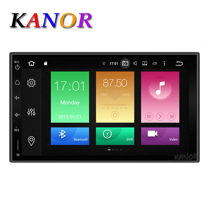 KANOR Octa Core RAM 4G ROM 32G 2 Din Android 8 0 font b Car b