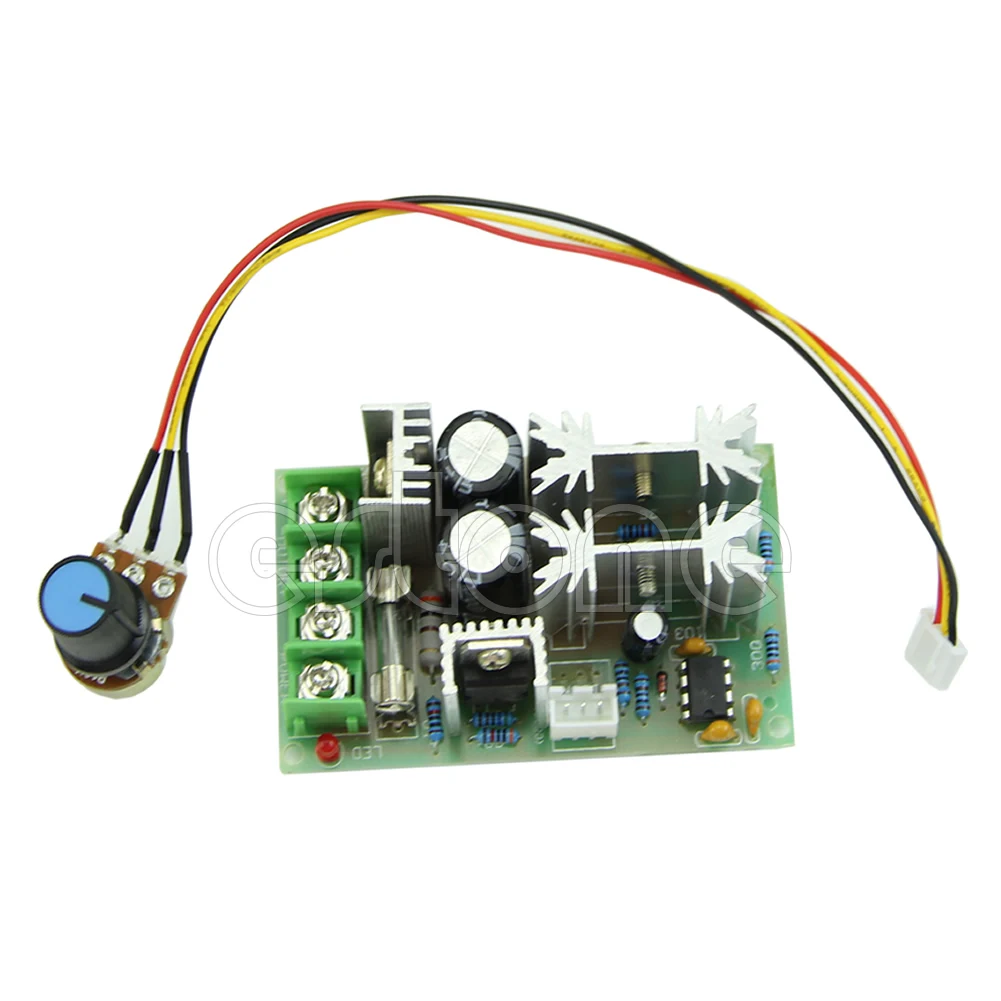 

Universal DC10-60V PWM HHO RC Motor Speed Regulator Controller Switch 20A New