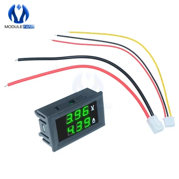 

Green Green DC 100V 10A Digital Mini Voltmeter Ammeter Panel Voltage Volt Current Meter Tester Dual LED Display Amp