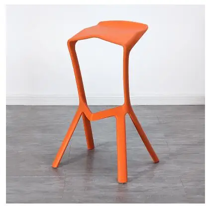 Simple modern bar chair Nordic casual plastic bar stool creative personality designer shark mouth high chair .0 Simple modern bar chair Nordic casual plastic bar stool creative personality designer shark mouth high chair .0