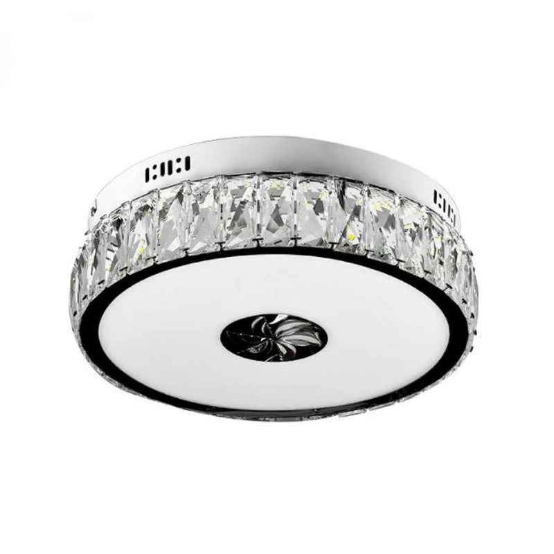 

Round Crystal LED Ceiling Lamp Dining Room Creative Ceiling Lights Modern Simple Lighting Living Room Lighting Fixture