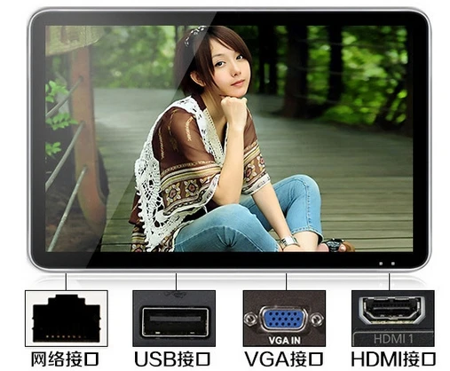 

55 65 98 108 INCH android touch interactive monitor Wifi/3G lcd tft hd 1080P Media Digital Signage landscape Video Intercom