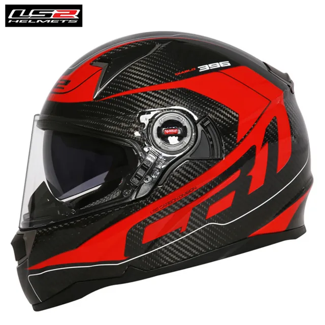 LS2 Koolstofvezel Motorhelm FF396 CR1 Volledige Gezicht Professionele  Racing Cruiser Motor Helm Kask Moto Casco Capcetes|Helmets| - AliExpress