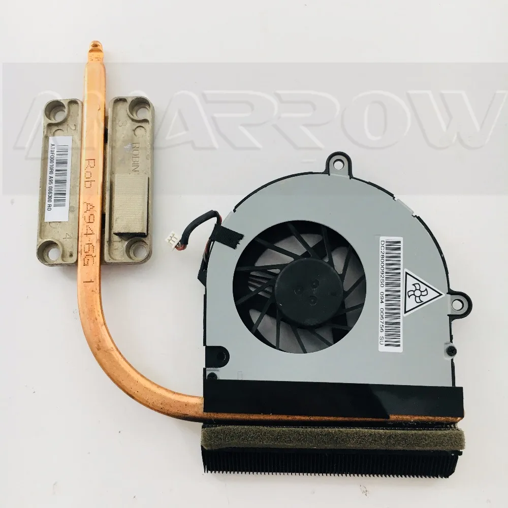 Оригинальный радиатор ЦП для ноутбука Φ 5742 5742G 5742Z NV55C 5733 AT0FO0010R0 вентилятор