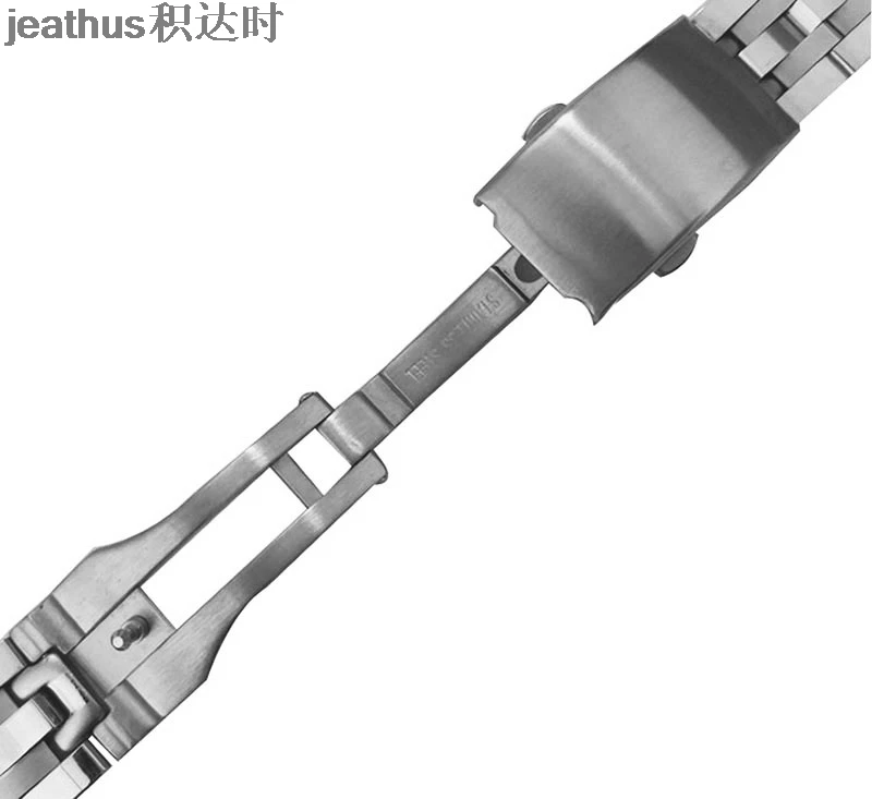 Сменный Браслет Jeathus из нержавеющей стали для часов tissot 1853 PRC200 T461 T014 T17 твердый