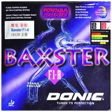 Подлинник бренда "Donic" BAXSTER F1.A резиновый Настольный теннис с пупырышками с губкой для пинг-понга Tenis De Mesa