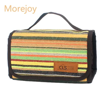 

Outdoor camping portable wash bag large capacity travel folding cosmetic bag ethnic style storage bag hanging fashion handbag