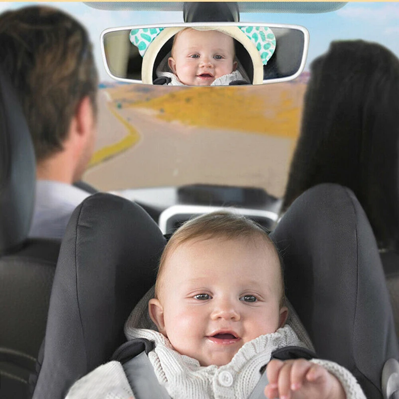 Новинка, Детские зеркала заднего вида, безопасное автомобильное заднее сиденье, легкое зеркало заднего вида, регулируемое, полезное, милое, для младенцев, для детей, для малышей