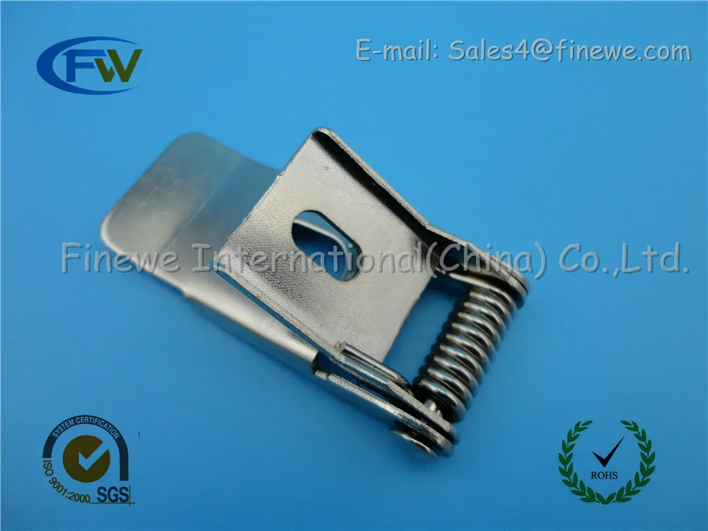 Manufacturer supplied Hot sale 50mm downlighting metal spring clip,flat