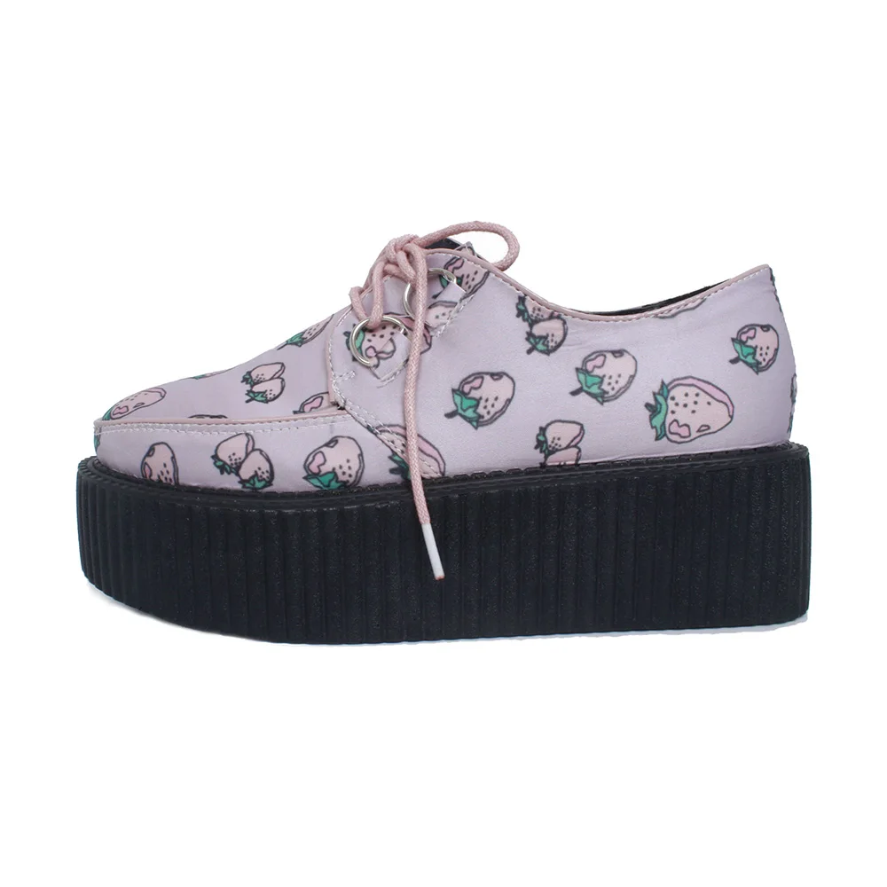 Platform Flat Creeper Shoes Platform Flat Creeper Shoes
