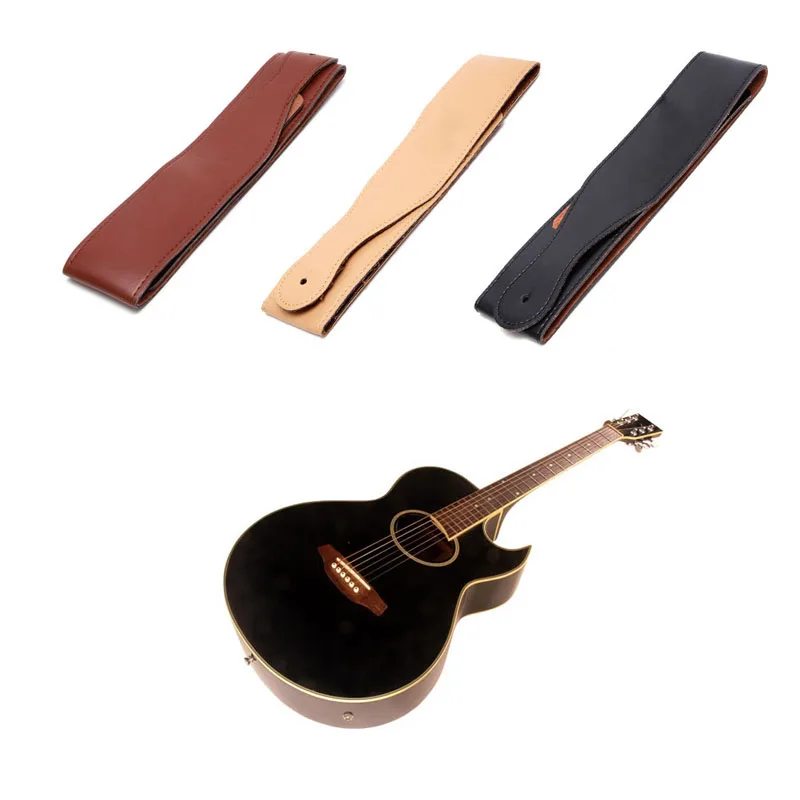 Adjustable Soft Faux Leather Guitar Strap For Electric Acoustic Guitar Bass Guitars & Basses