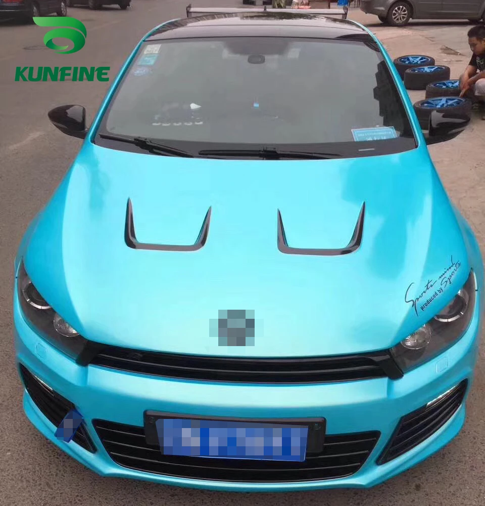 Car Vinyl film Body Sticker Car sticker Dream gold bright blue (2)