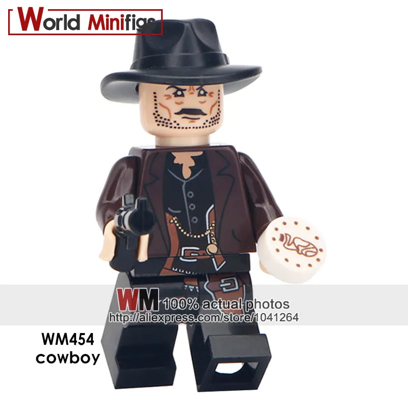 

Single Sale Cowboy Halloween The Horror Theme Movie Dexter Morgan Action Collection Building Blocks Children