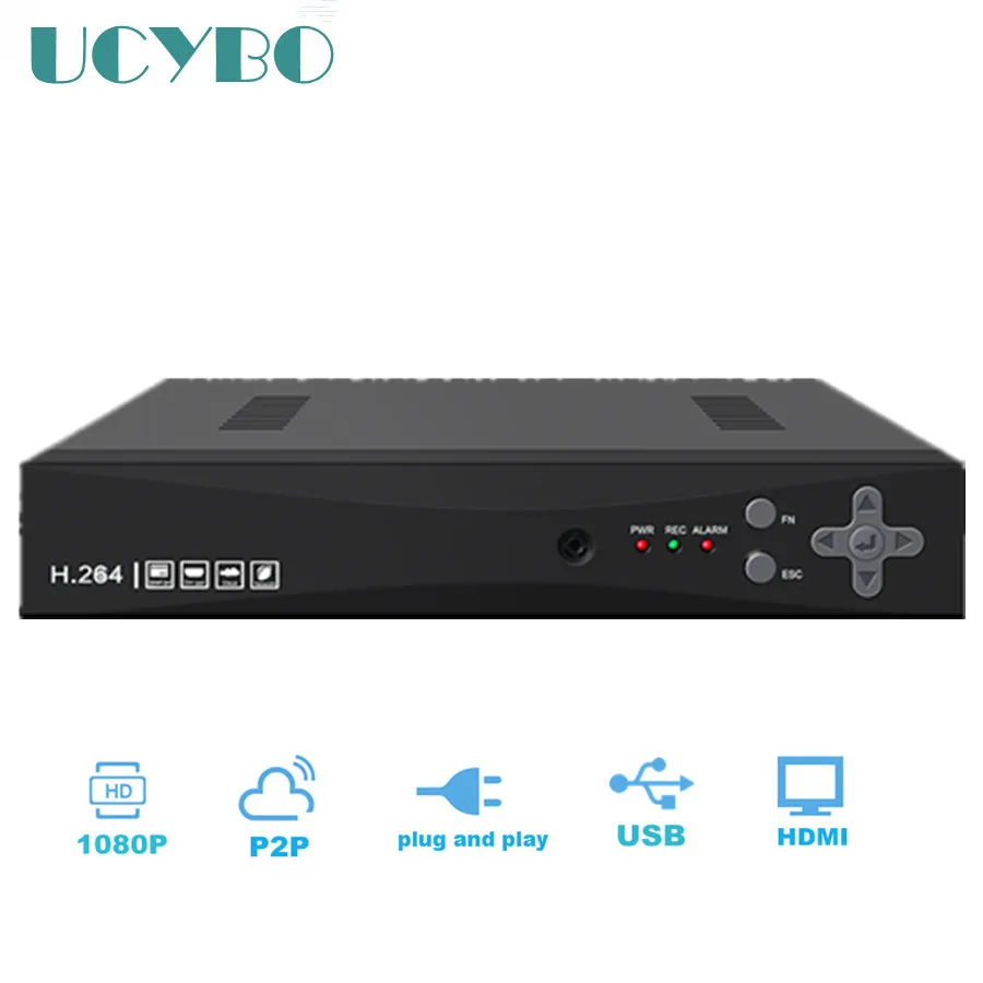 1080N 16CH AHD DVR For 720P 960P 1080P AHD CCTV Camera 16 Channel ONVIF IP NVR Network Surveillance digital video Recorder