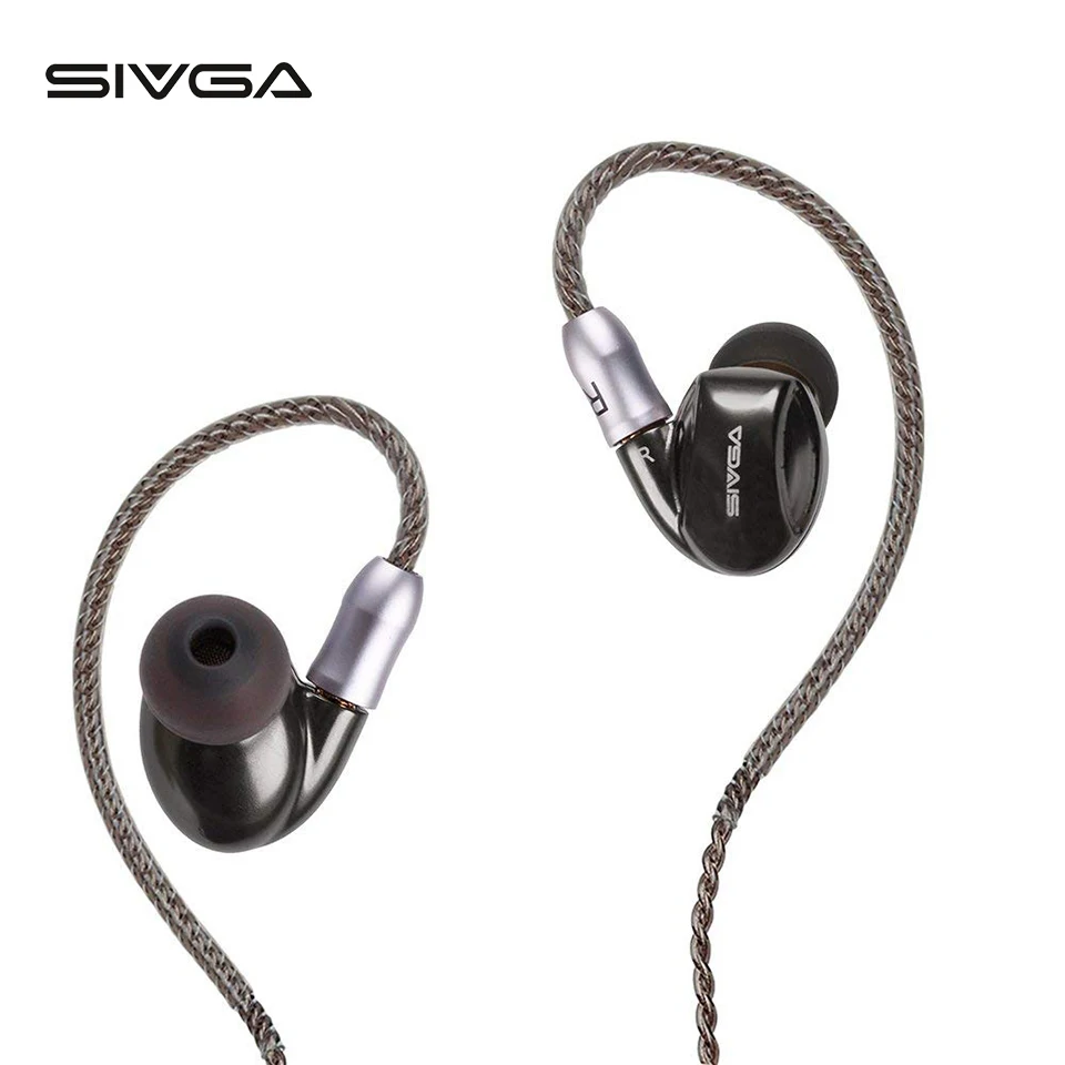 SIVGA SM003 HiFi стерео мета Спорт в ухо наушники вкладыши мониторы с затычки уши для