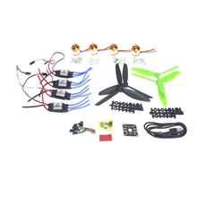 F02047-D DIY 4 axis Mini Drone Helicopter Parts ARF Kit: Brushless Motor 30A ESC CC3D Controller Board Flight Controller