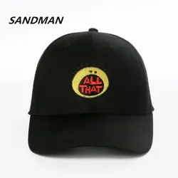 Бренд SANDMAN с надписью все, что прекрасный Snapback кепка хлопок Бейсболка для взрослых мужчин женщин Хип Хоп шляпа папы костяная Garros