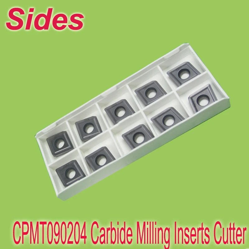 

Free Shipping CPMT090204 Changeable Durable Coating Carbide Milling Inserts for AJU/TJU Face End Mill