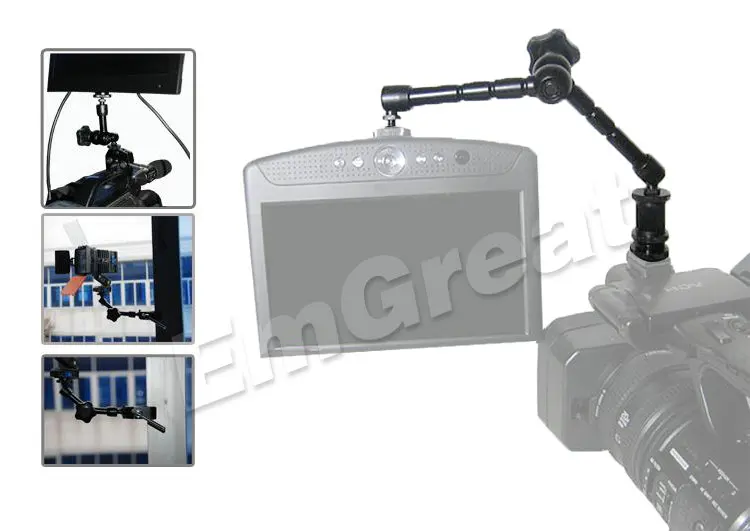 Feelworld FW759 7 &quotЖК DSLR камера HD ips 1280x800 HDMI монитор поля для BMPCC + 15 мм зажим стержня 11&quot