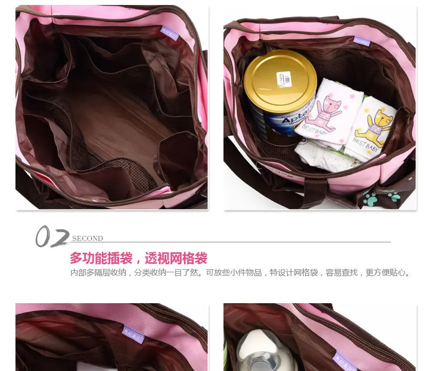 Водонепроницаемый принтованный детский подгузник сумка подгузник вместительные, для будущих мам сумка Многофункциональный изменение