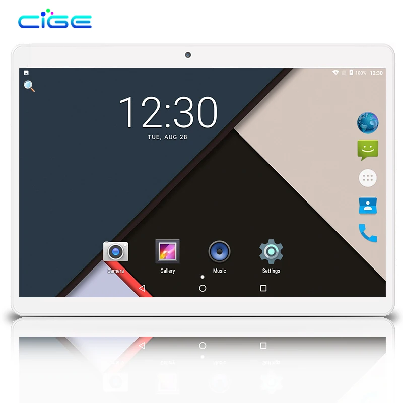 

CIGE Free Shipping 10 inch Tablet PC 3G 4G LTE Octa Core Android 7.0 OS 4GB RAM Dual Sim cards 5.0MP 2.5D Tempered Glass