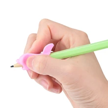 2/6 шт силиконовый детский держатель для карандашей и ручек, инструмент для коррекции осанки A30