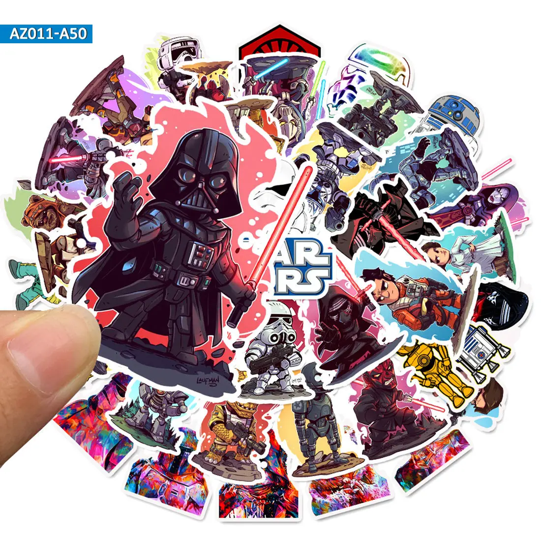 50pcs Star Wars Stickers for Mobile Phone Laptop Luggage Suitcase Guitar Skateboard Bicycle Car PVC Waterproof Decal Stickers 50pcs Star Wars Stickers for Mobile Phone Laptop Luggage Suitcase Guitar Skateboard Bicycle Car PVC Waterproof Decal Stickers