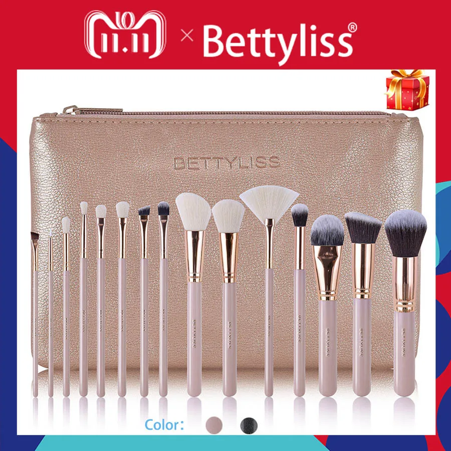 

15 Pcs Makeup Brushes Set Eyeshadow Brush Powder Foundation Cosmetics Soft Synthetic Hair Make Up Cosmetics tool