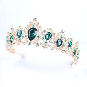 

Beautiful Bridal Wedding Tiara Crown Wedding Alloy Crown Rhinestone Crystal Hair Accessories HY99