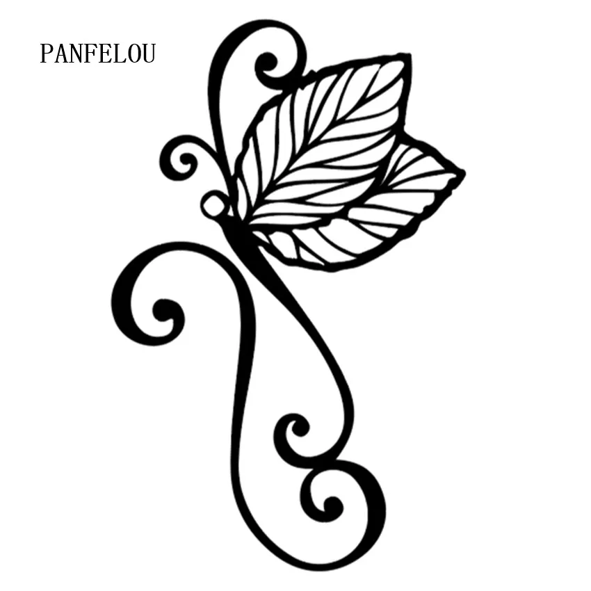 PANFELOU насекомые листья бабочка Скрапбукинг Сделай Сам Хэллоуин тиснение