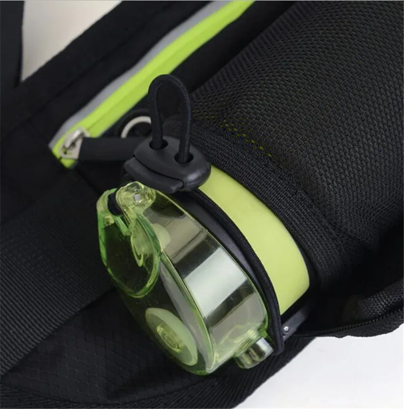 New Running Bag Sports Water Bottle Holder Running Belt Waist Bag Waterproof Fanny Pack Men Women Sport Gym Fitness Run Bag