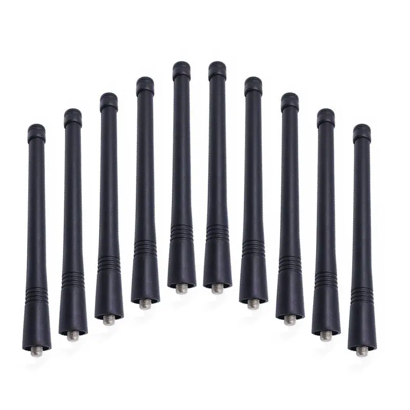 

10PCS VHF 136-174Mhz Moto Style Antenna for MOTOROLA GP328 GP338 GP68 GP88 GP88S GP300 CP200 EP350 EP450 HT1250 Walkie Talkie
