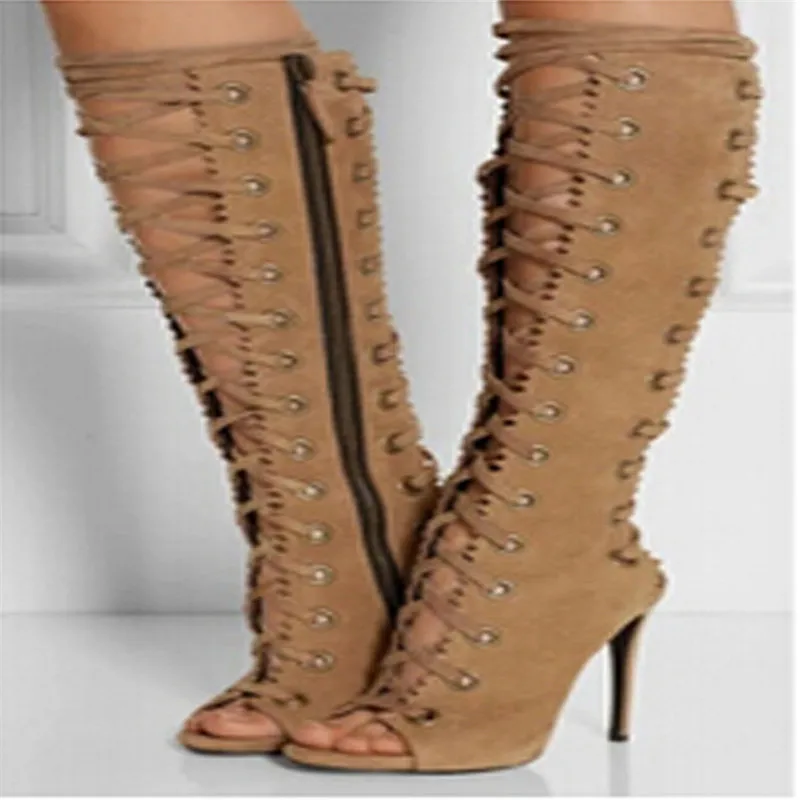 boots with toes cut out