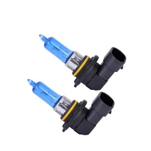 Комплект из 2 предметов, головной светильник 9005 HB3 12В 55 Вт 6000 К головной светильник галогенная лампа супер белый парковка для Ford стайлинга автомобилей