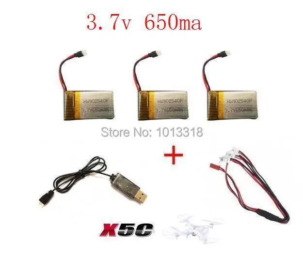 Set Charger Quadcopter/helicopter X5c X5sw 2