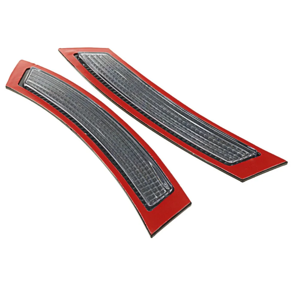 2pcs For BMW E92 E93 3 Series 2DR 07-13 Front Bumper Yellow Reflector Side Marke