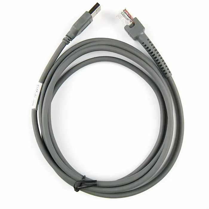 3Mtr(10ft) USB кабель для сканера штрих-кодов символ LS2208AP LS1203 LS4208 LS4278 DS6707 DS6708, может заменить RS232 PS/2 кабель