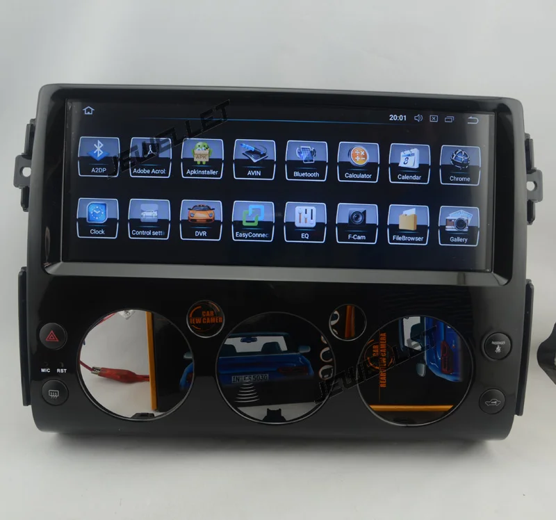 Sale 12.3" Octa core  Android 9.0 Car GPS radio Navigation for Toyota FJ Cruiser  with 4G/Wifi, DVR OBD 2