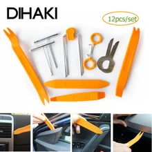 12 шт./компл. Авто автомобильное радио, дверной зажим, Панель Даш Аудио Удаление поднимающий иструмент Инструменты для ремонта автомобиля DVD для ремонта стерео аппаратуры Наборы