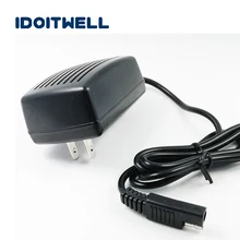 VRLA SLA AGM GEL battery charger 12V 1A wall charger B connector 12V lead acid battery charger with SAE plug for 6AH 9AH 12AH