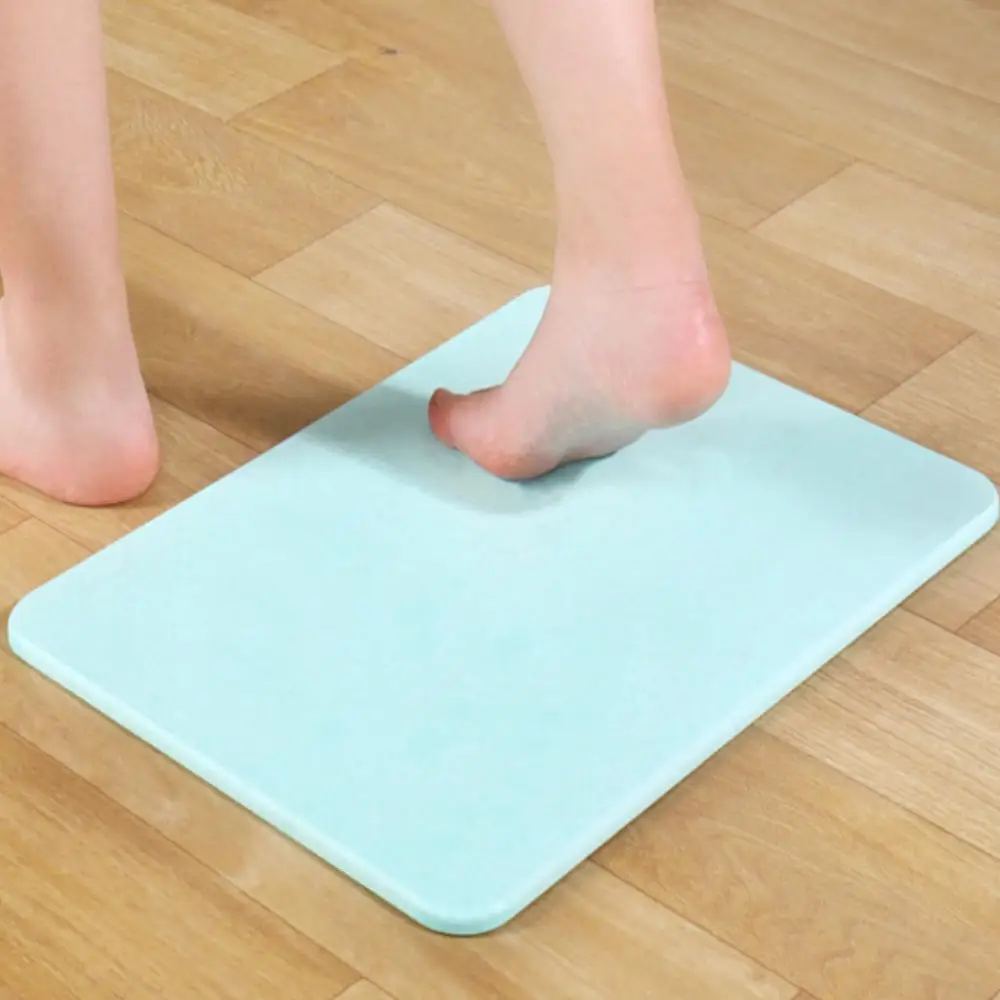  30x20cm Bathroom Non-slip mat Diatom Mud Anti-Slip Absorbent Fast Drying Ultra Absorbent Mat Bathro