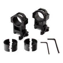 Тактический прицел аксессуары 30 мм 2 шт. высокий профиль 20 мм Пикатинни Вивер QD кольца прицел крепление до 64 мм
